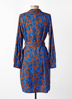 Rochie midi mâneci lungi mâneci lungi albastru JACQUELINE DE YONG femeie