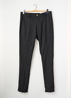 Pantalon drept negru PRIVATE BLUE bărbat