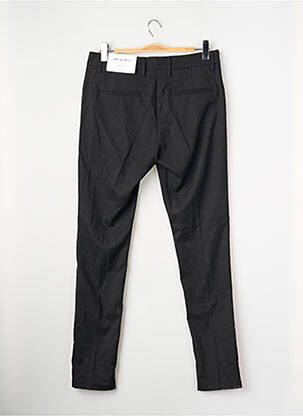 Pantalon drept negru PRIVATE BLUE bărbat
