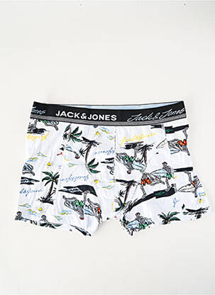 Boxer alb JACK & JONES bărbat