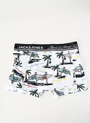 Boxer alb JACK & JONES bărbat