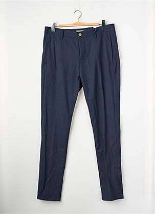 Pantalon drept albastru PRIVATE BLUE bărbat