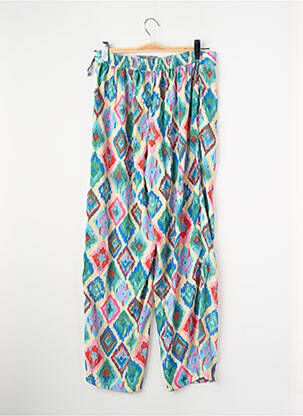 Pantalon larg albastru GOLD & SILVER femeie
