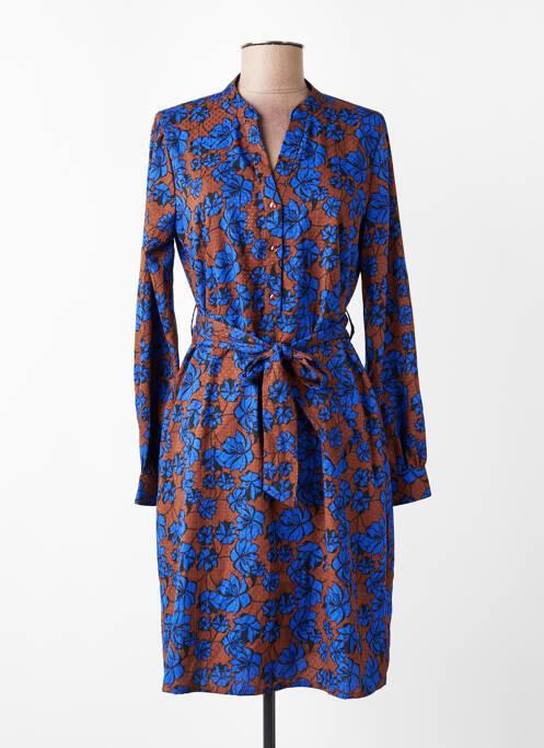 Rochie midi mâneci lungi mâneci lungi albastru JACQUELINE DE YONG femme