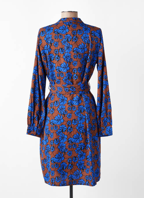 Rochie midi mâneci lungi mâneci lungi albastru JACQUELINE DE YONG femme