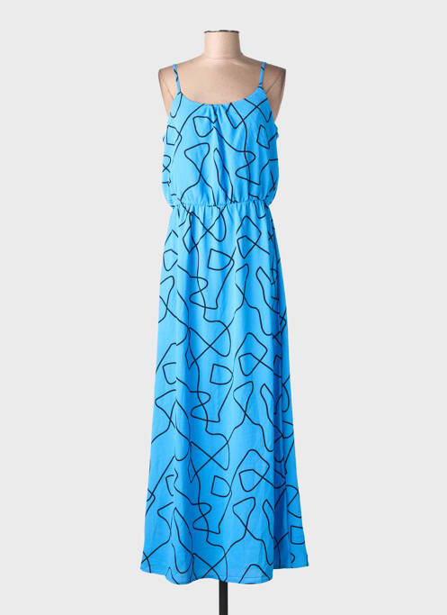 Rochie lungă fără mâneci fără mâneci albastru ONLY femme