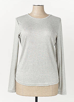 Tricou gri MANGO femeie
