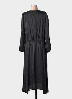 Rochie lungă negru ASTRID BLACK LABEL femeie