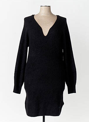 Rochie pulover negru MANGO femeie