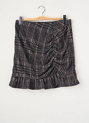 Fustă scurtă gri MORGAN femme