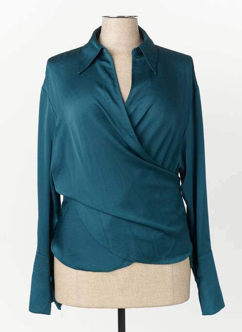 Cardigan petrecut verde MANGO femme
