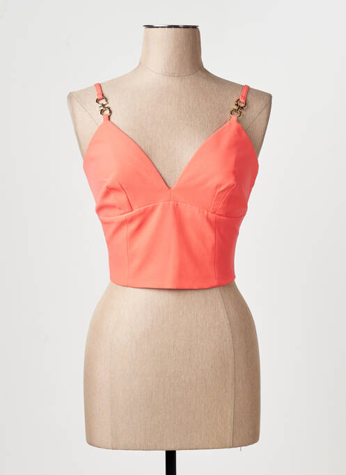 Top portocaliu MORGAN femme