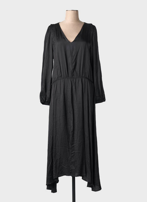 Rochie lungă negru ASTRID BLACK LABEL femme