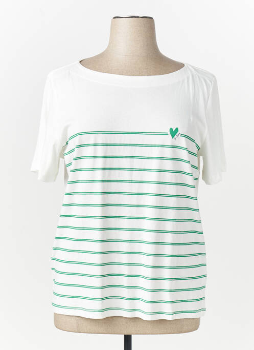 Tricou alb TOM TAILOR femme