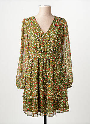 Rochie midi mâneci lungi mâneci lungi verde ONLY femeie