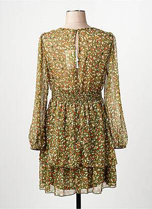 Rochie midi mâneci lungi mâneci lungi verde ONLY femeie
