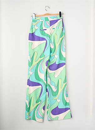 Pantalon larg verde MORGAN femeie