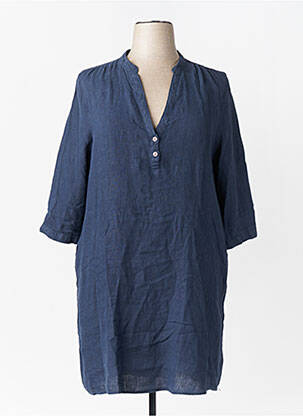 Rochie midi albastru DELAHAYE femeie