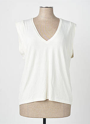 Tricou alb ASTRID BLACK LABEL femeie