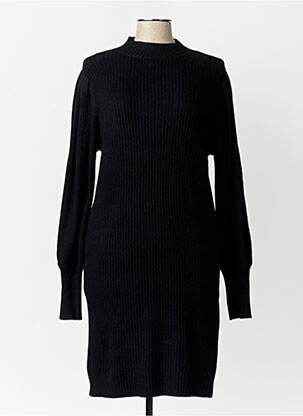 Rochie pulover guler col înalt mâneci lungi negru ONLY femeie
