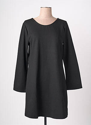 Rochie midi mâneci lungi mâneci lungi negru VILA femeie