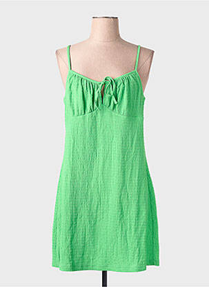 Rochie scurtă fără mâneci fără mâneci verde ONLY femeie