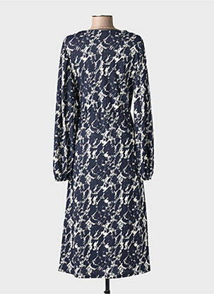 Rochie lungă mâneci lungi mâneci lungi albastru VILA femeie