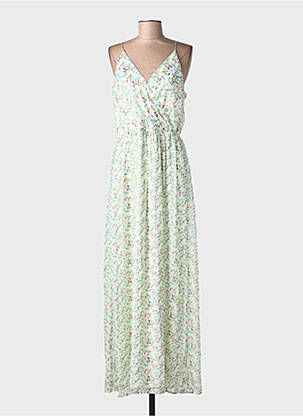 Rochie lungă fără mâneci fără mâneci verde VERO MODA femme