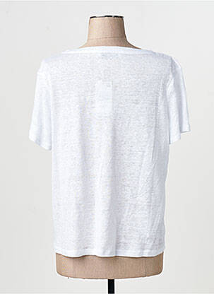 Tricou alb MANGO femeie