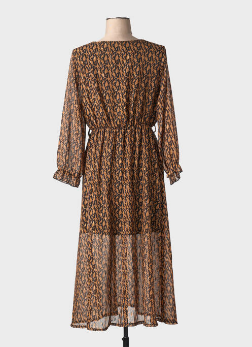 Rochie lungă maro ZABAIONE femme