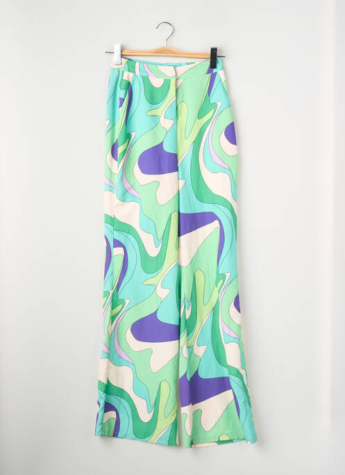 Pantalon drept multicolor MORGAN femme