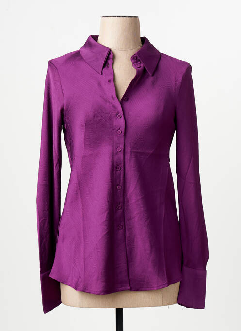 Cămașă violet MANGO femme
