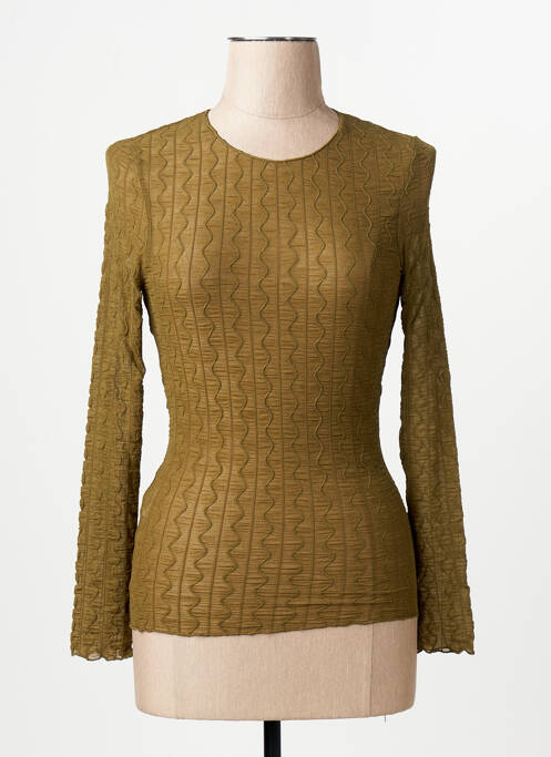 Top verde MANGO femme