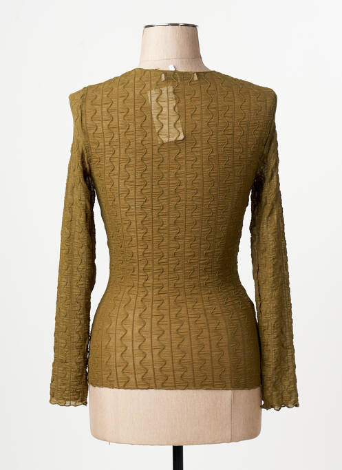 Top verde MANGO femme