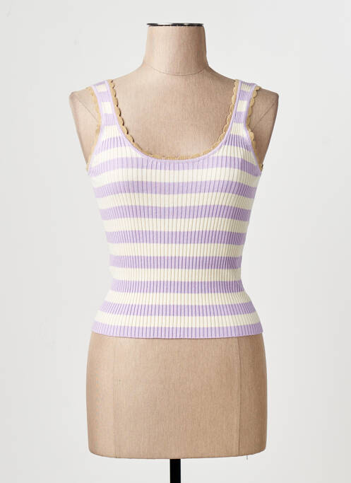 Maiou violet MANGO femme