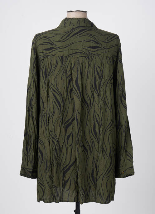 Cămașă croială dreaptă verde CARMAKOMA femme