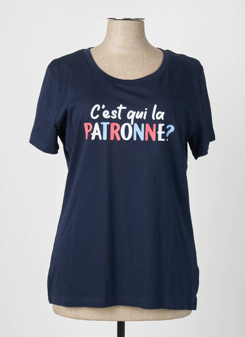 Tricou bleumarin MONSIEUR TSHIRT femme