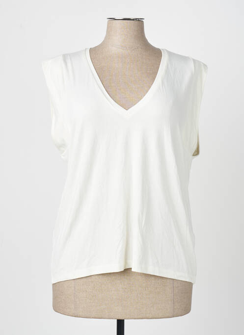 Tricou alb ASTRID BLACK LABEL femme