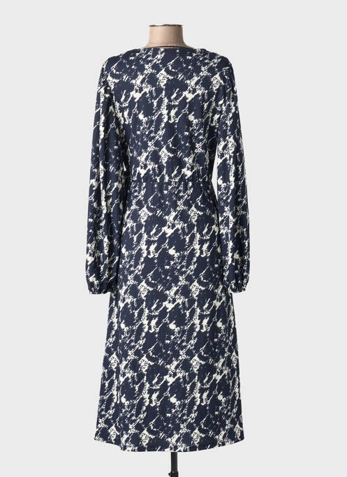 Rochie lungă mâneci lungi mâneci lungi albastru VILA femme