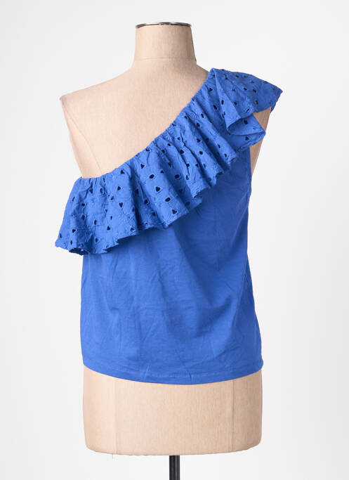 Top albastru MANGO femme