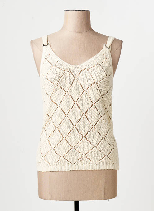 Pulover bej MORGAN femme