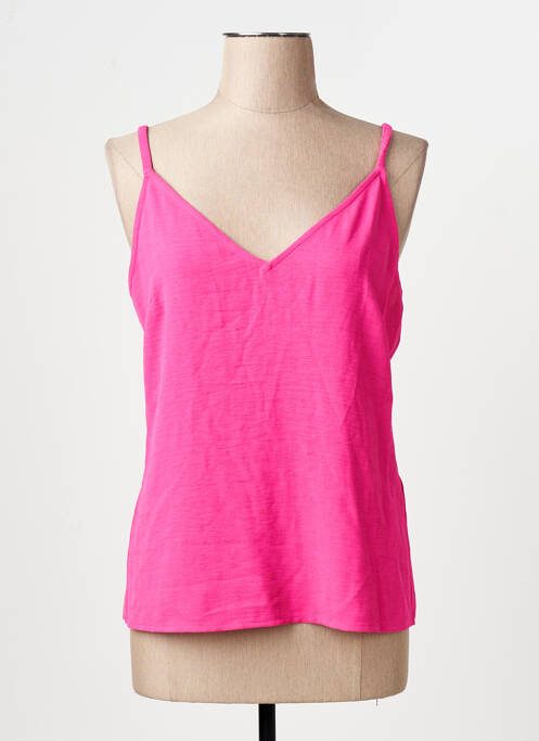 Top guler în v roz VERO MODA femme