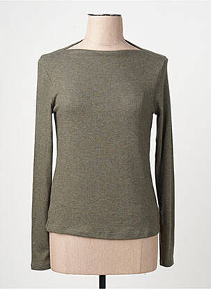Tricou verde MANGO femeie