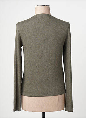 Tricou verde MANGO femeie