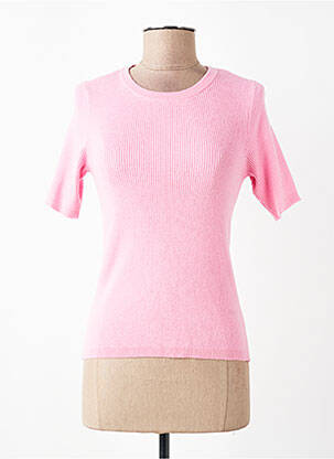 Pulover mâneci scurte roz VERO MODA femeie