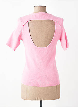 Pulover mâneci scurte roz VERO MODA femeie