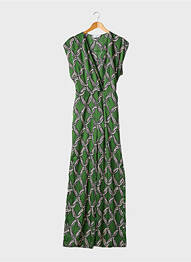 Salopetă-pantalon verde MANGO femeie