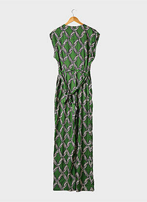 Salopetă-pantalon verde MANGO femeie