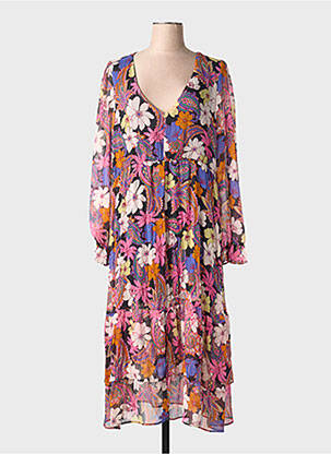 Rochie lungă roz NAF NAF femeie