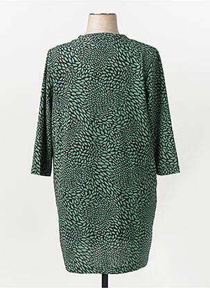 Rochie midi guler rotund verde CARMAKOMA femeie